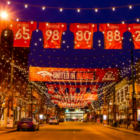 Denver Broncos' celebration